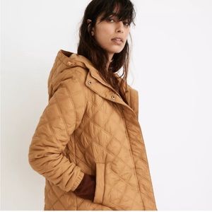 Madewell Airpuff Quilted Packable Puffer Jacket Large NWOT